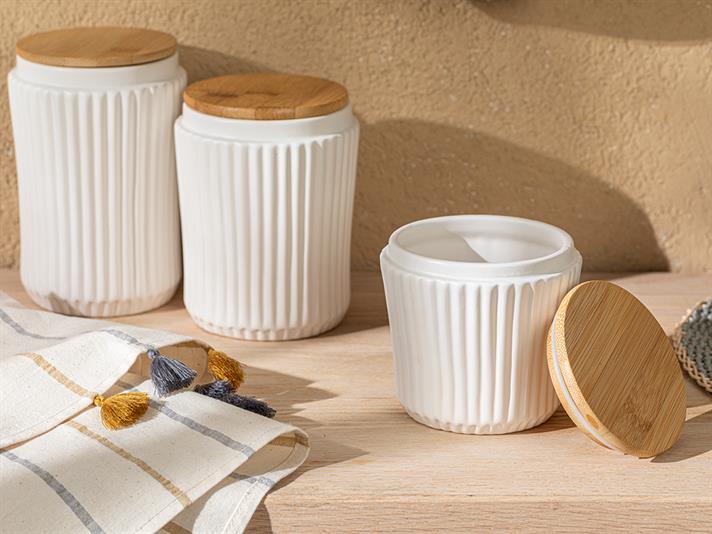 Purl Dolomite Single Cruet 500 ml White