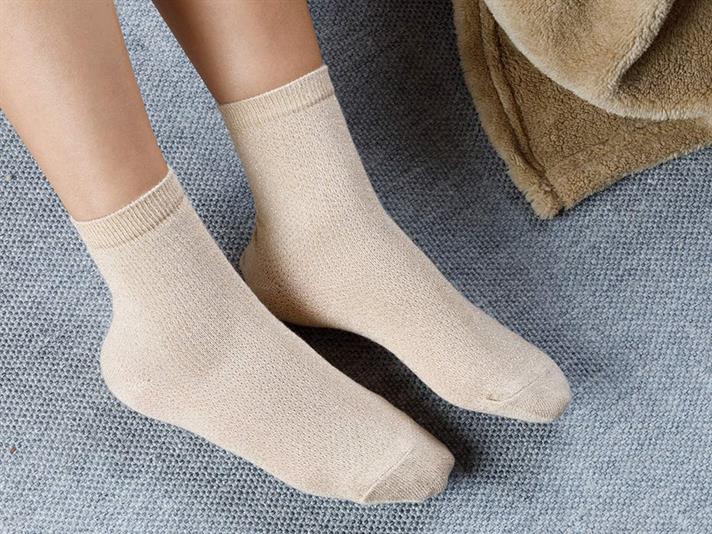 Purler Cotton Socks Standart Gold