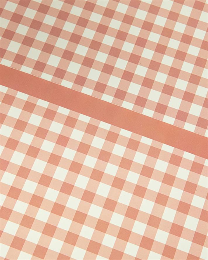 Quadrat Polypropilen 4 Set Place Mat 30x45 cm Pink