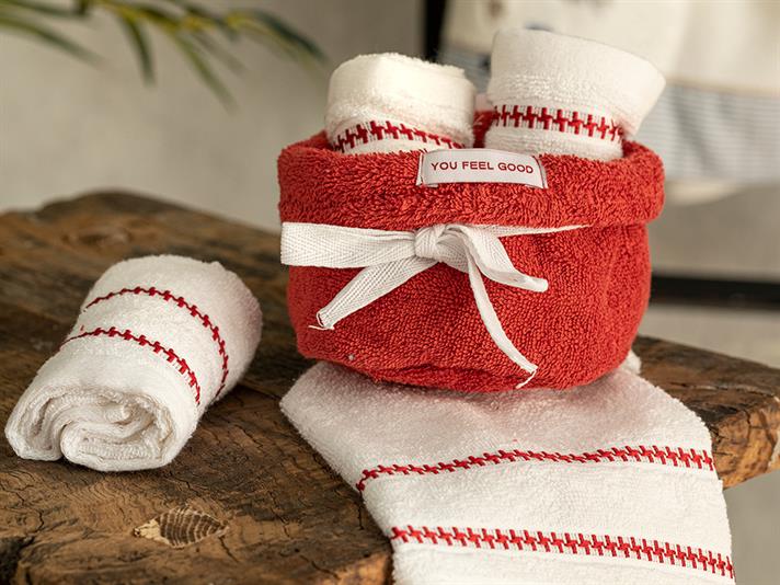 Quadro Set De Prosoape Set De 4 Bucăți, Bumbac, 30*40 Cm, Negru