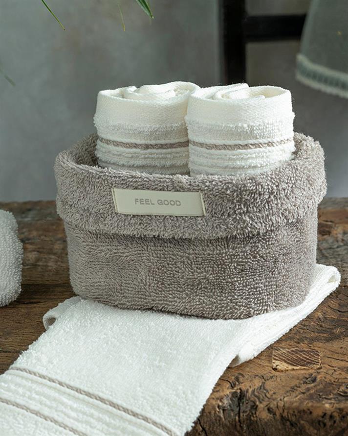 Quadro Set De Prosoape De Mână Set De 4 Bucăți, Bumbac, 30*40 Cm, Auriu Roz