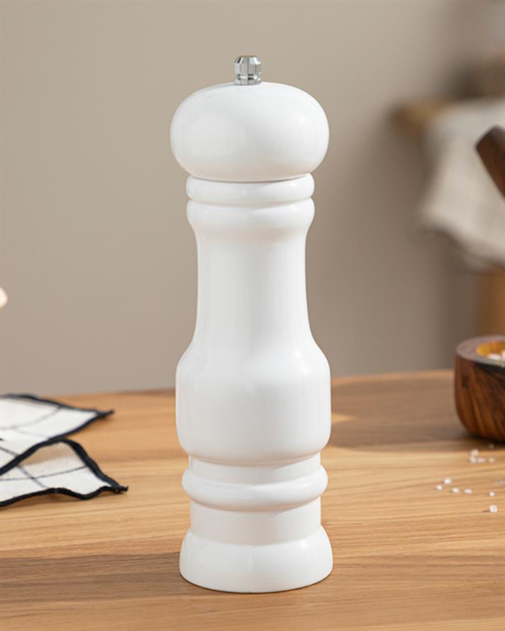 Marsha Wooden Mill 20 cm White