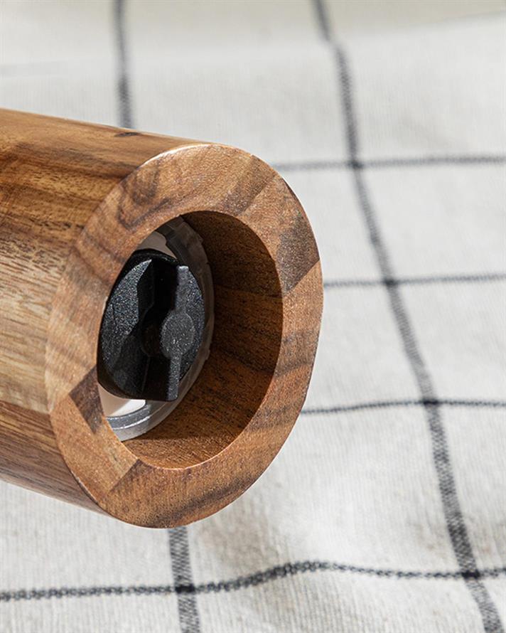 Râșniță, Natural Shape, lemn, 20 cm, maro