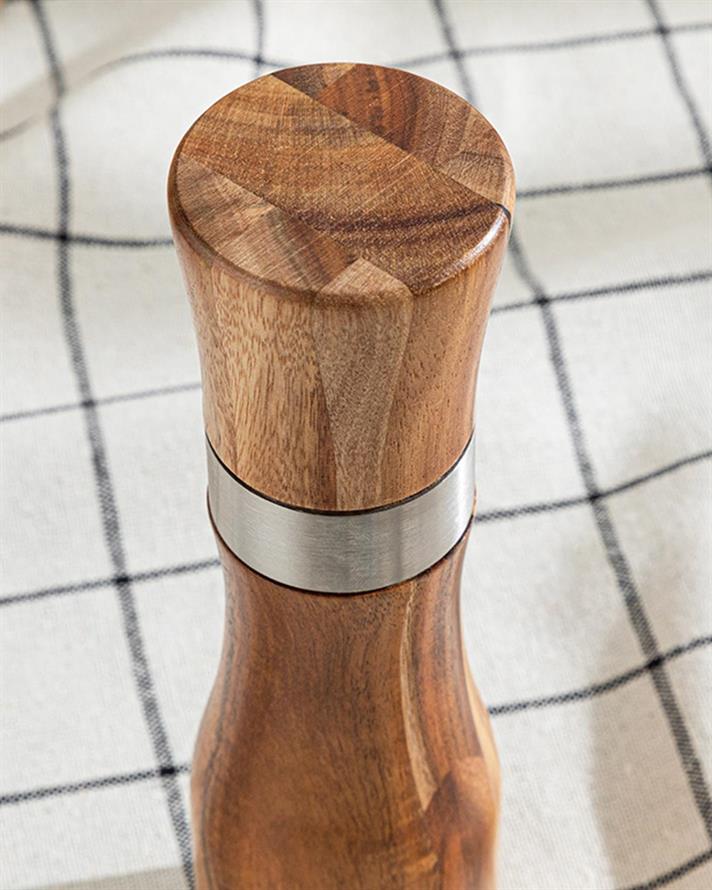 Râșniță, Natural Shape, lemn, 20 cm, maro