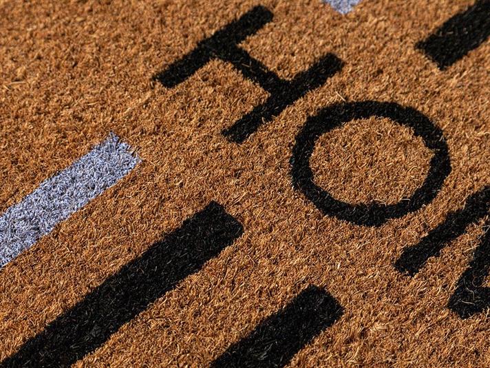 răutăcios Imprimat Covoraș İntrare 40x60 cm Natural