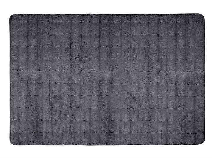 Rabbit Wave Covor, Poliester, 120*180 Cm, Gri Închis