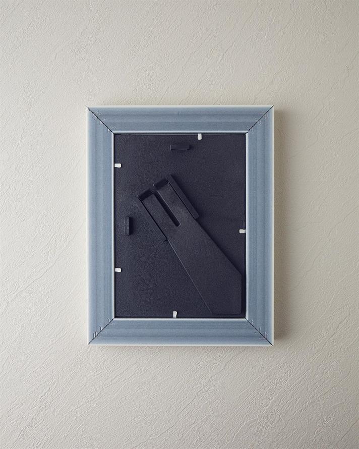 Bamboo Frame 15x20 cm Cream-Golden