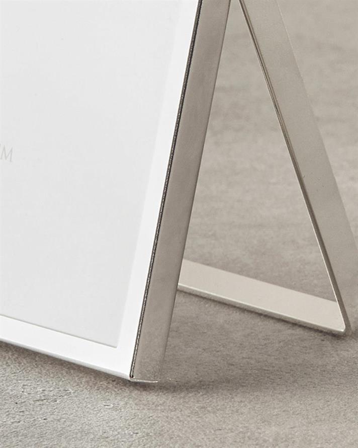 Ramă foto, Felicita, metal, 10x10 cm, argintiu