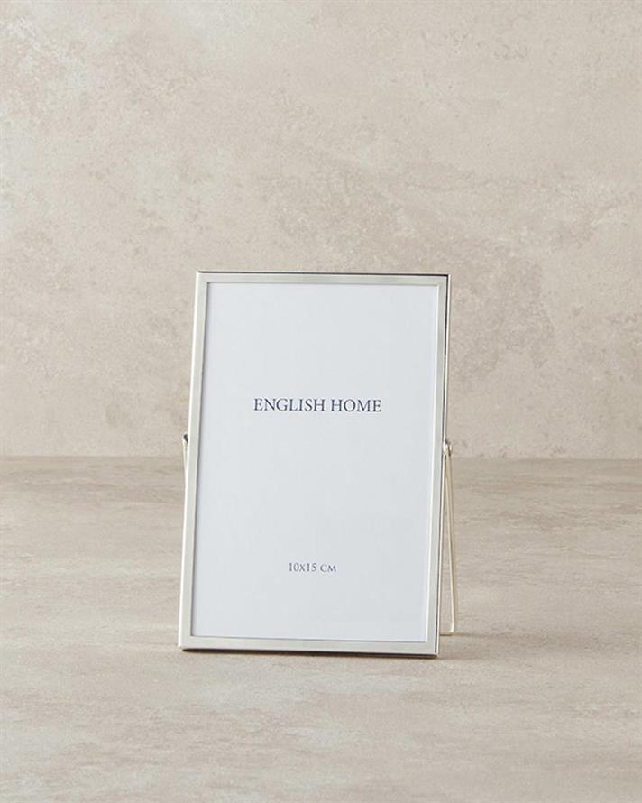 Ramă foto, Felicita, metal, 10x10 cm, argintiu