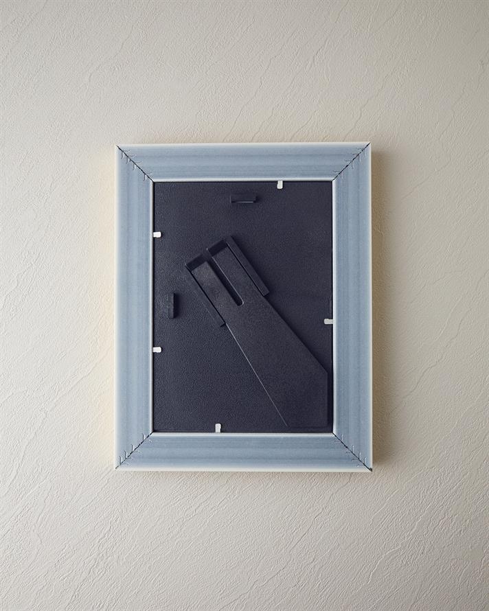 Ramă foto, Floret, plastic, 15x20 cm, bleu