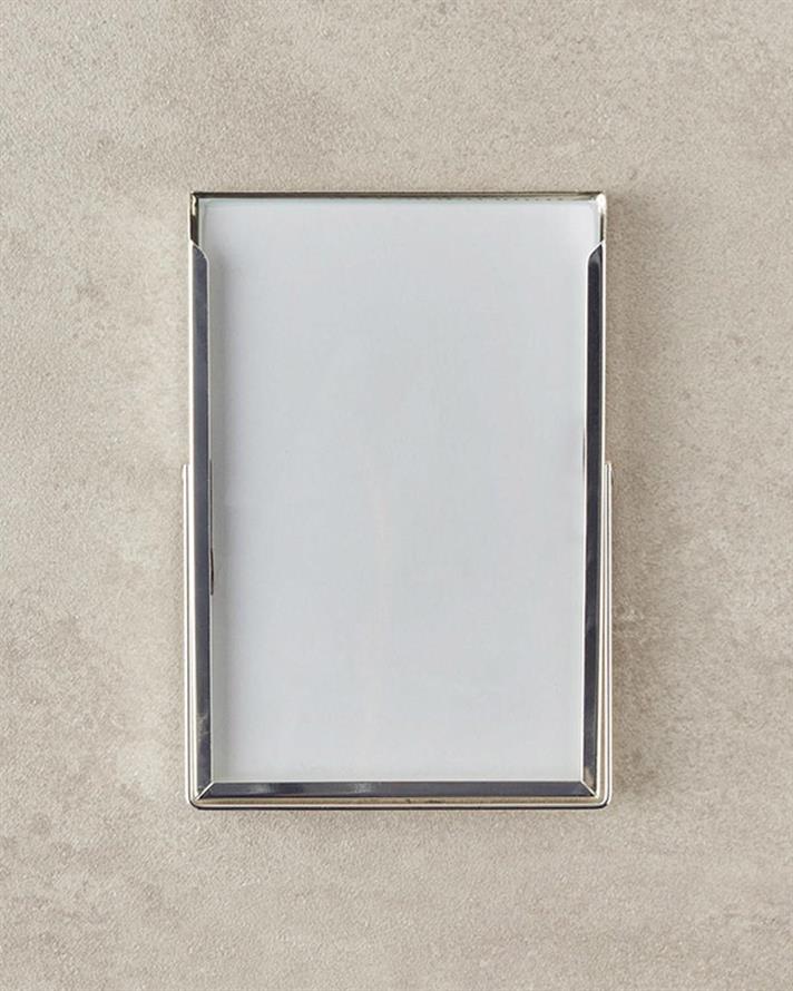 Ramă foto, Gloria, metal, 10x15 cm, argintiu