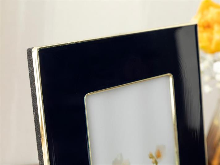 Ramă foto, Jacey, metal, 10x15 cm, alb