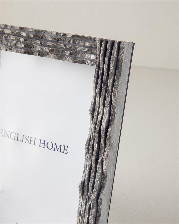 Ramă foto, Marble, plastic, 15x21 cm, maro