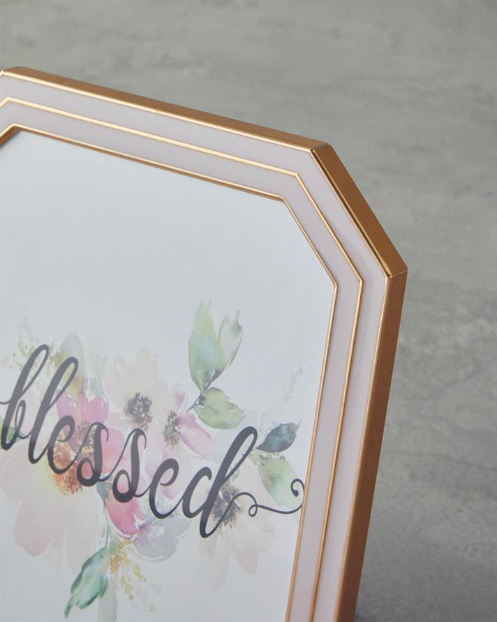 Rama foto, Alyysa, metal, 13x18 cm, lila