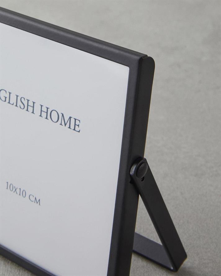 Rama foto, Edela, metal, 10x10 cm, negru