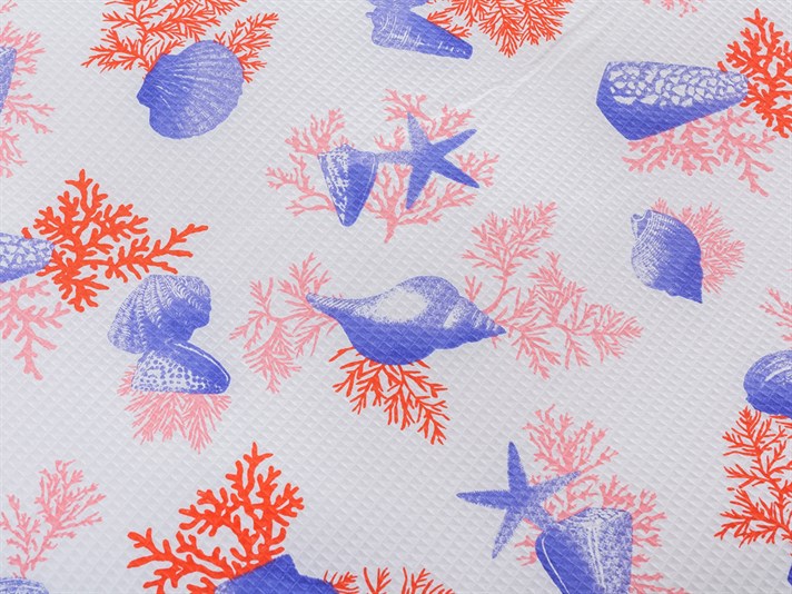 Recif de corali  Cu imprimeu Pentru o persoana  SET CUVERTURĂ 150x200 cm Coral