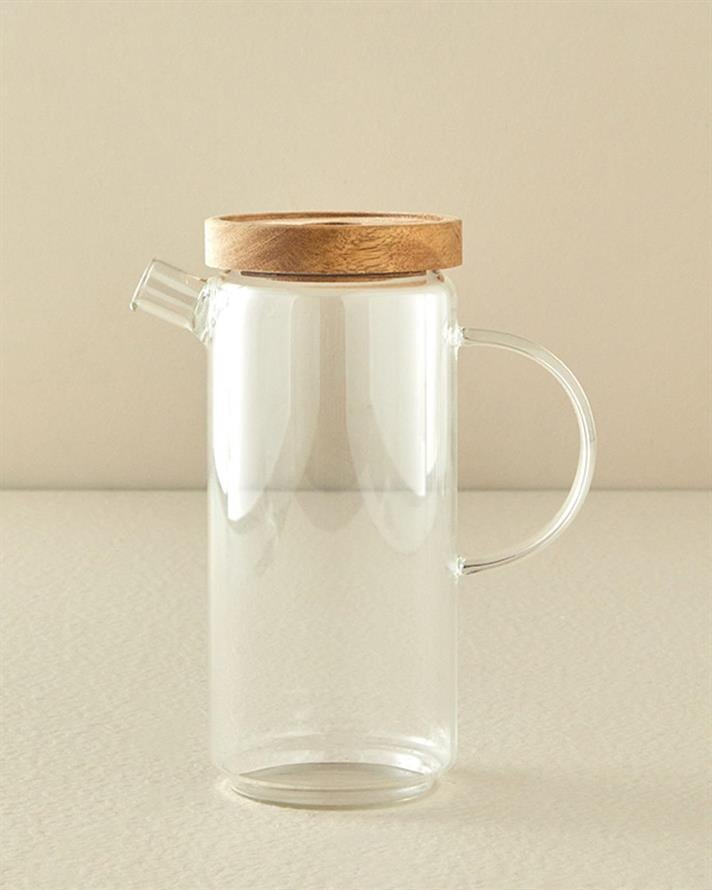 Garcia Borosilicate Oil Cup 800 ml Transparent