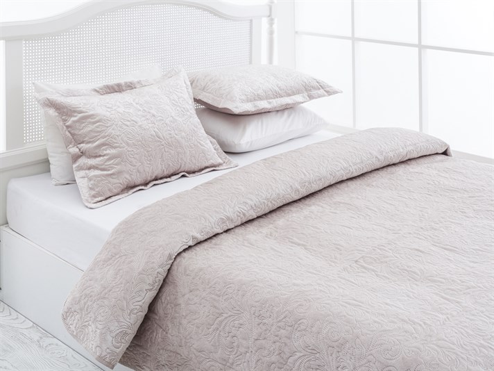 regal Puf De Mânz Double Set Cuverturi Pat 240x260 cm Gri