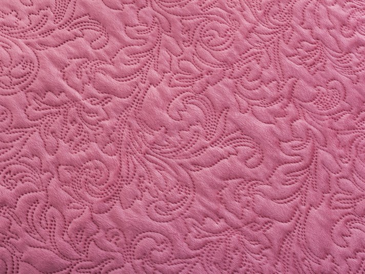 regal Puf De Mânz Double Set Cuverturi Pat 240x260 cm Culoarea Trandafirului Uscat.