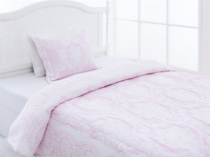 regalitate  Cover Pentru o persoana  SET CUVERTURĂ DE PAT 180x240 cm Roz