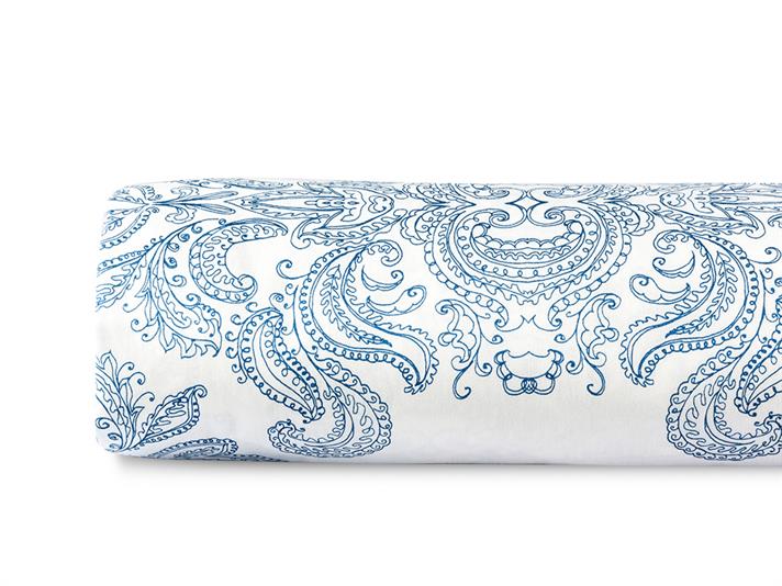 regalitate Bumbac Satinat Double Lenjerie De Pat 200x220 cm Bleumarin