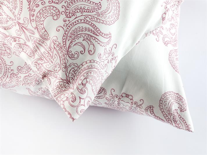 regalitate  Satin bumbac Set 2  FAȚĂ DE PERNĂ 50x70 cm Rose Color