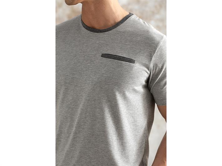 Relax Combed Cotton Mens Pajama Set M Anthracite