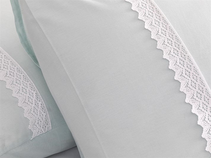 Rena  În fagure Set 2  FAȚĂ DE PERNĂ 50x70 cm Light Celadon