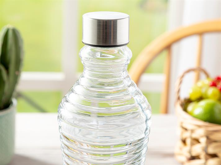 Rena Glass Bottle 1000 ml Transparent