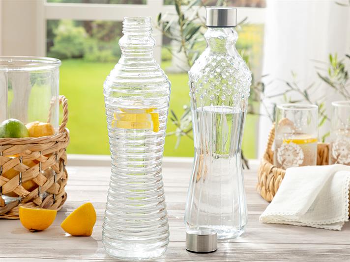 Rena Glass Bottle 1000 ml Transparent