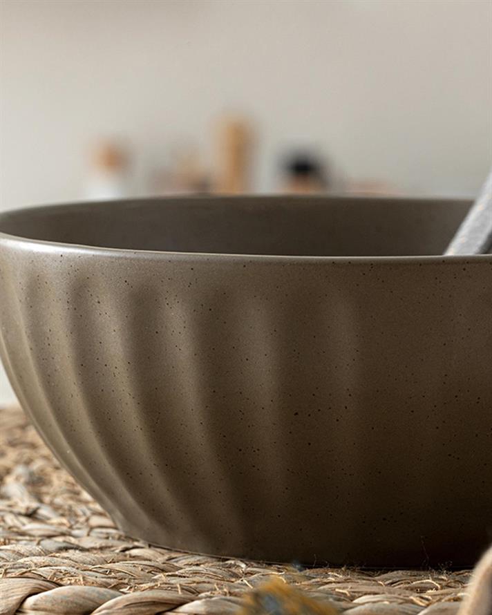 Rhode Stoneware 2 Set Boluri 17 Cm Cafea.