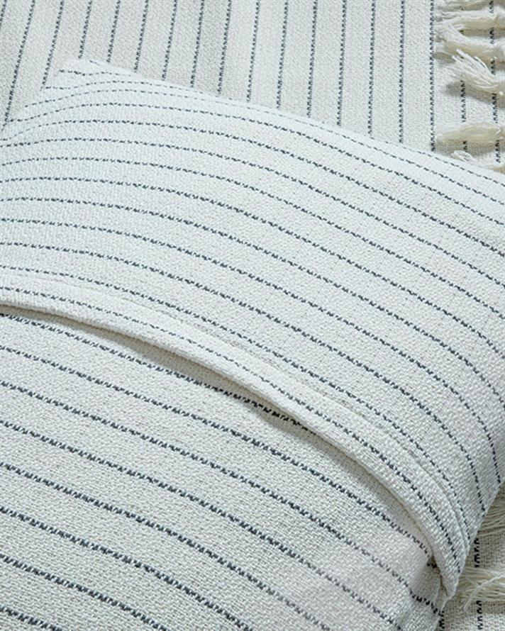 Rhys Set Cuvertură De Pat Dublu, Țesut, 240*260 Cm, Gri Închis