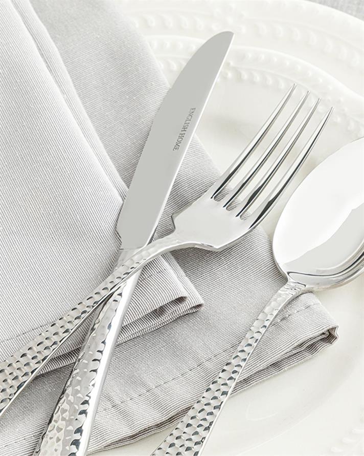 Riba Stainless Steel 6 Person-18 Pcs Cutlery Set Silver.