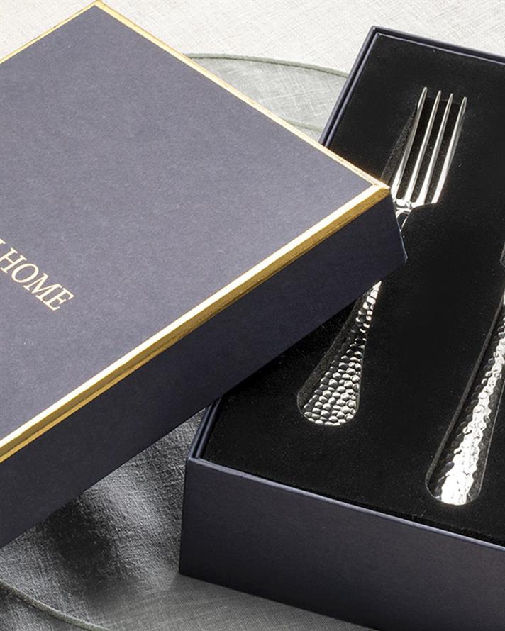 Riba Stainless Steel 6 Person-18 Pcs Cutlery Set Silver.