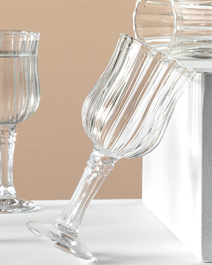 Ricco Pahar De Apă Set De 6 Servit Cu Cafea, Sticlă, 45 Ml, Verde-Albastru