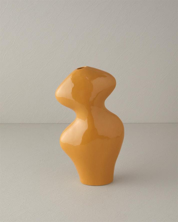 Rita Vază 34 cm Galben