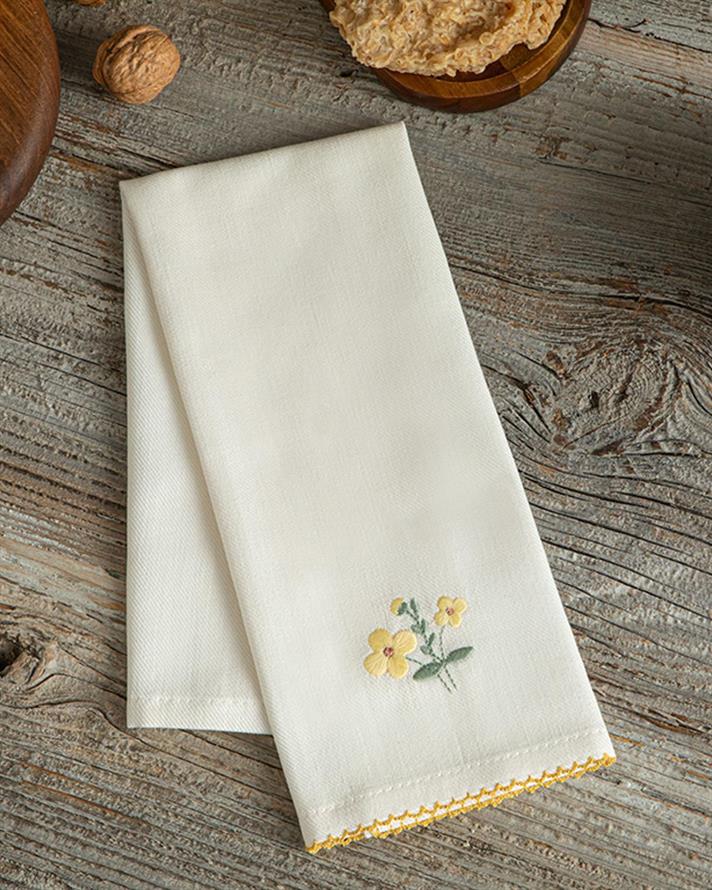 Rokso Cotton Drying Cloth 30x50 cm Yellow