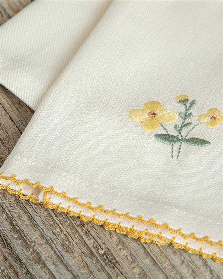 Rokso Cotton Drying Cloth 30x50 cm Yellow