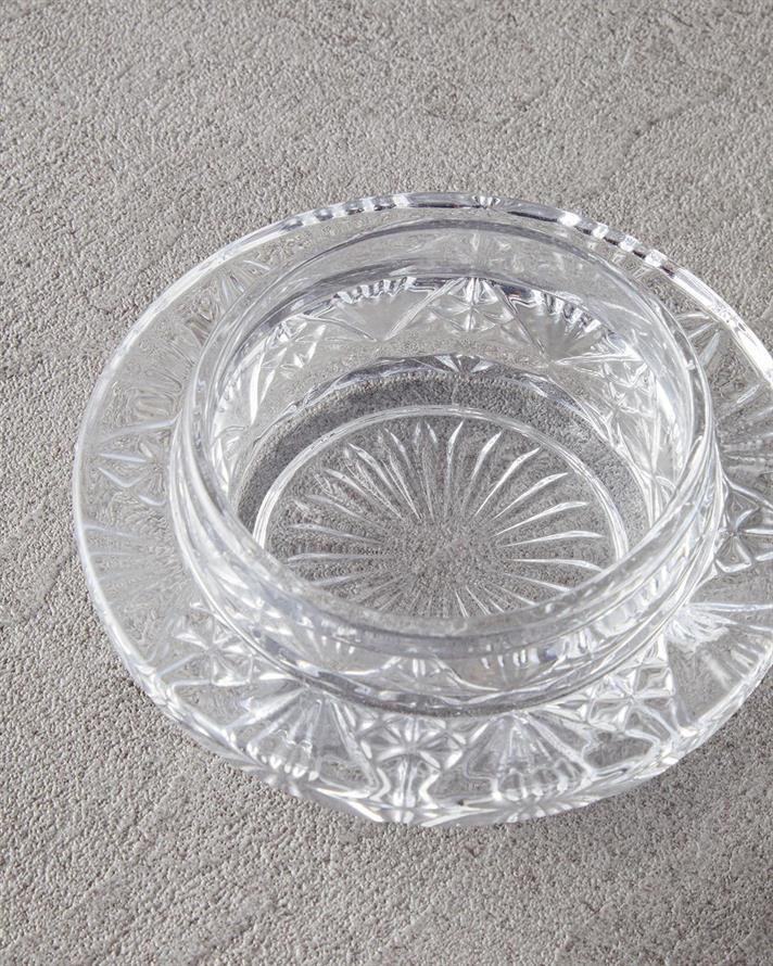 Rolly Sticlă Zaharniță 11 cm Transparent