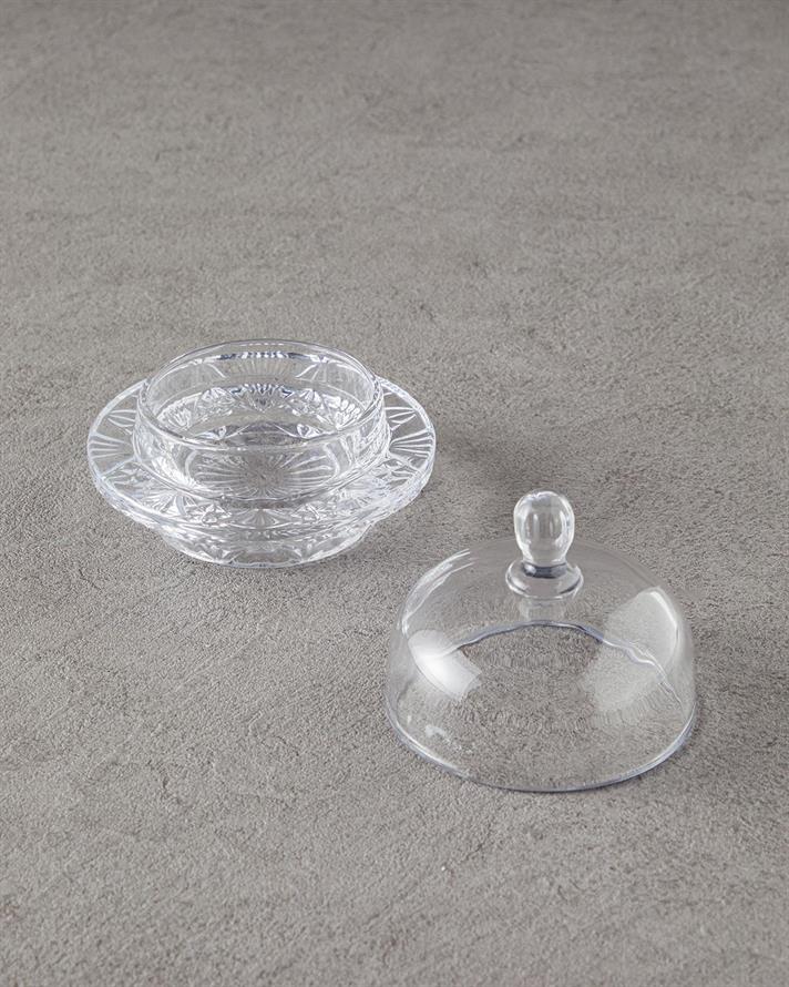 Rolly Sticlă Zaharniță 11 cm Transparent