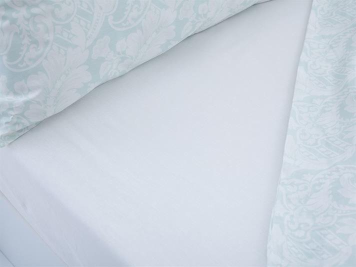Romance rustice Bumbac Single Set Lenjerie De Pat 160x220 cm Seledon
