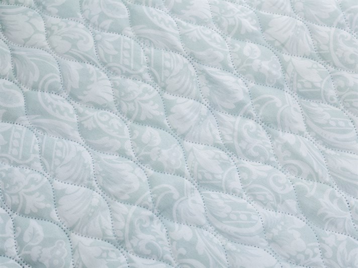 Romance rustice  Microfibră Persoană dublă  CUVERTURĂ DE PAT MU 200x220 cm Seledon,