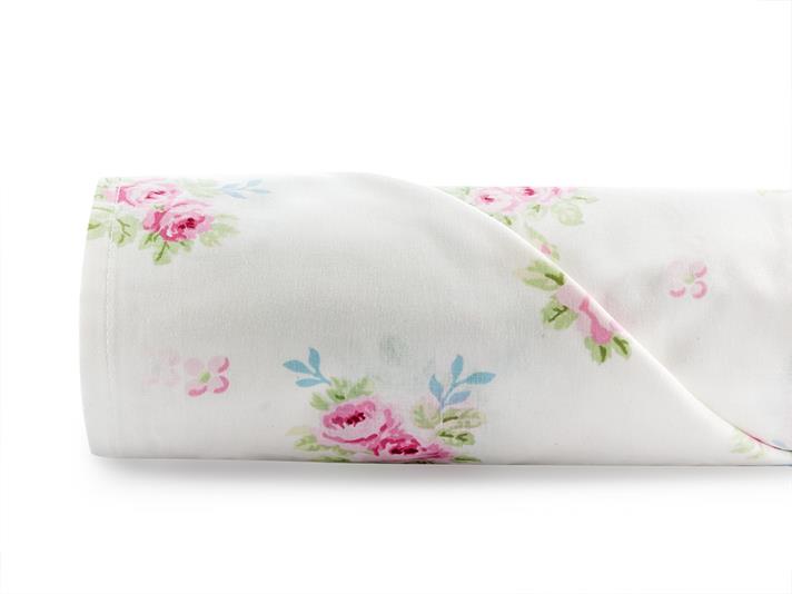 Romano Cu Bumbac Double Cearșaf 240x260 cm Roz