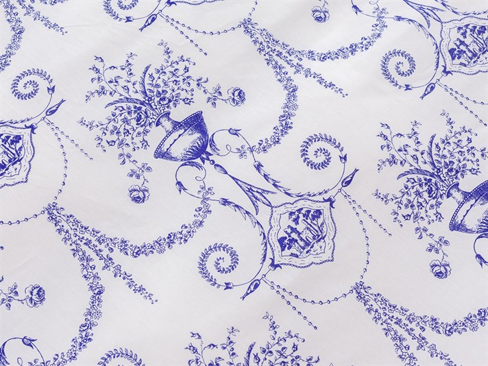 Romantic istoric Cu Bumbac Double Lenjerie De Pat 200x220 cm Bleumarin