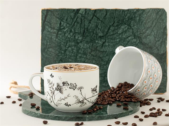 Cană, Romilly, porțelan, 515 ml, negru