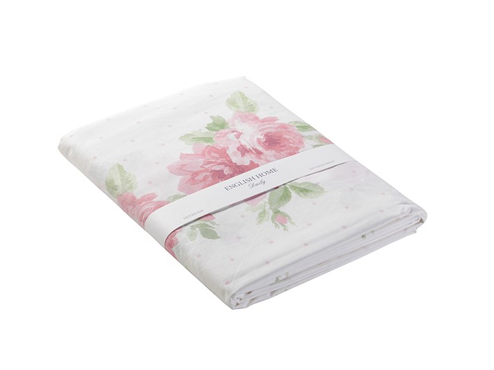 Rona Cu Bumbac Double Lenjerie De Pat 200x220 cm Roz