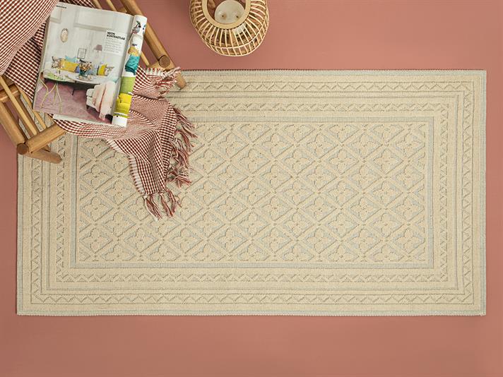 Ronita Cottony Rug 80x150 cm Cream
