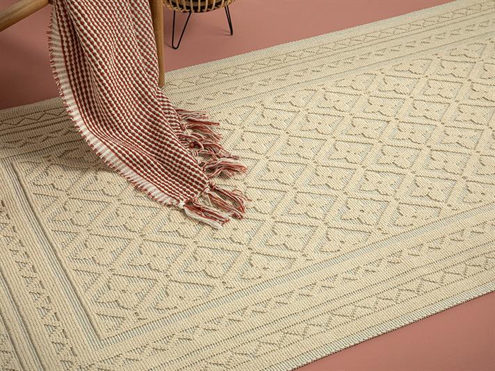 Ronita Cottony Rug 80x150 cm Cream