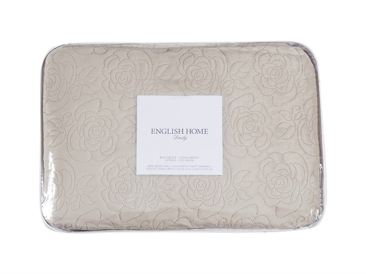 Ronny  Catifea Double Person  SET CUVERTURĂ DE PA 240x260 cm Beige