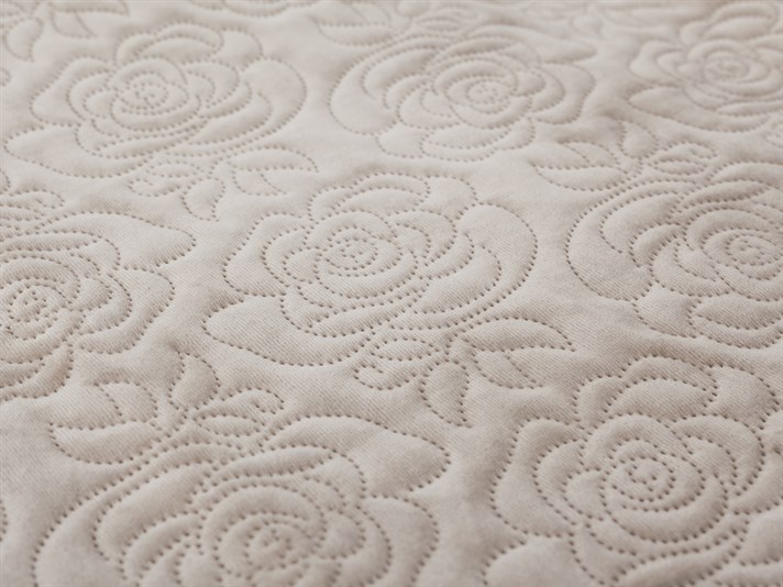 Ronny  Catifea Double Person  SET CUVERTURĂ DE PA 240x260 cm Beige